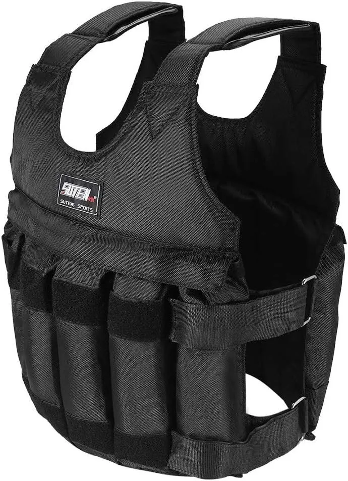 30KG Adjustable Exercise Loading Weight Vest - Weighted Vest Adjustable for Exercise