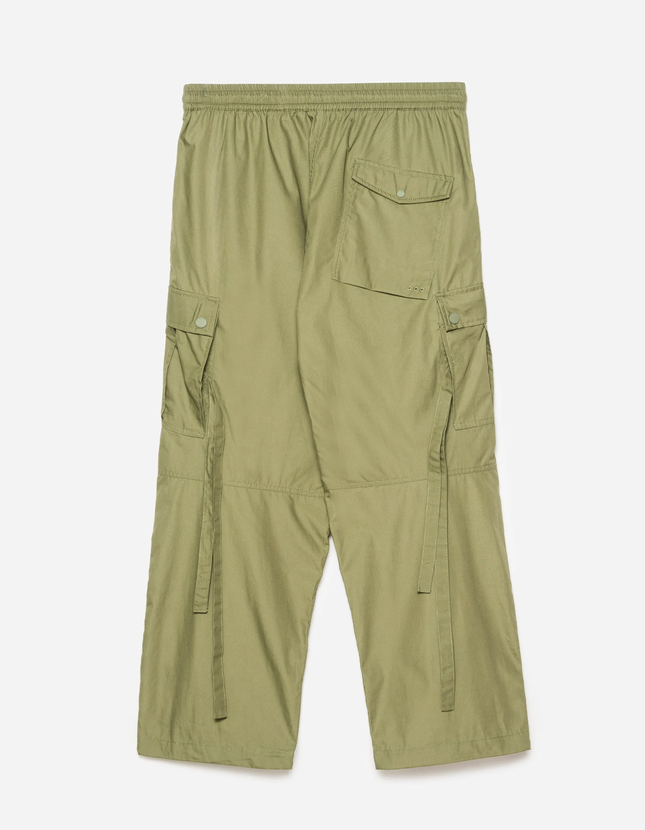 5307 Asym Cargo Track Pants Olive OG-107F