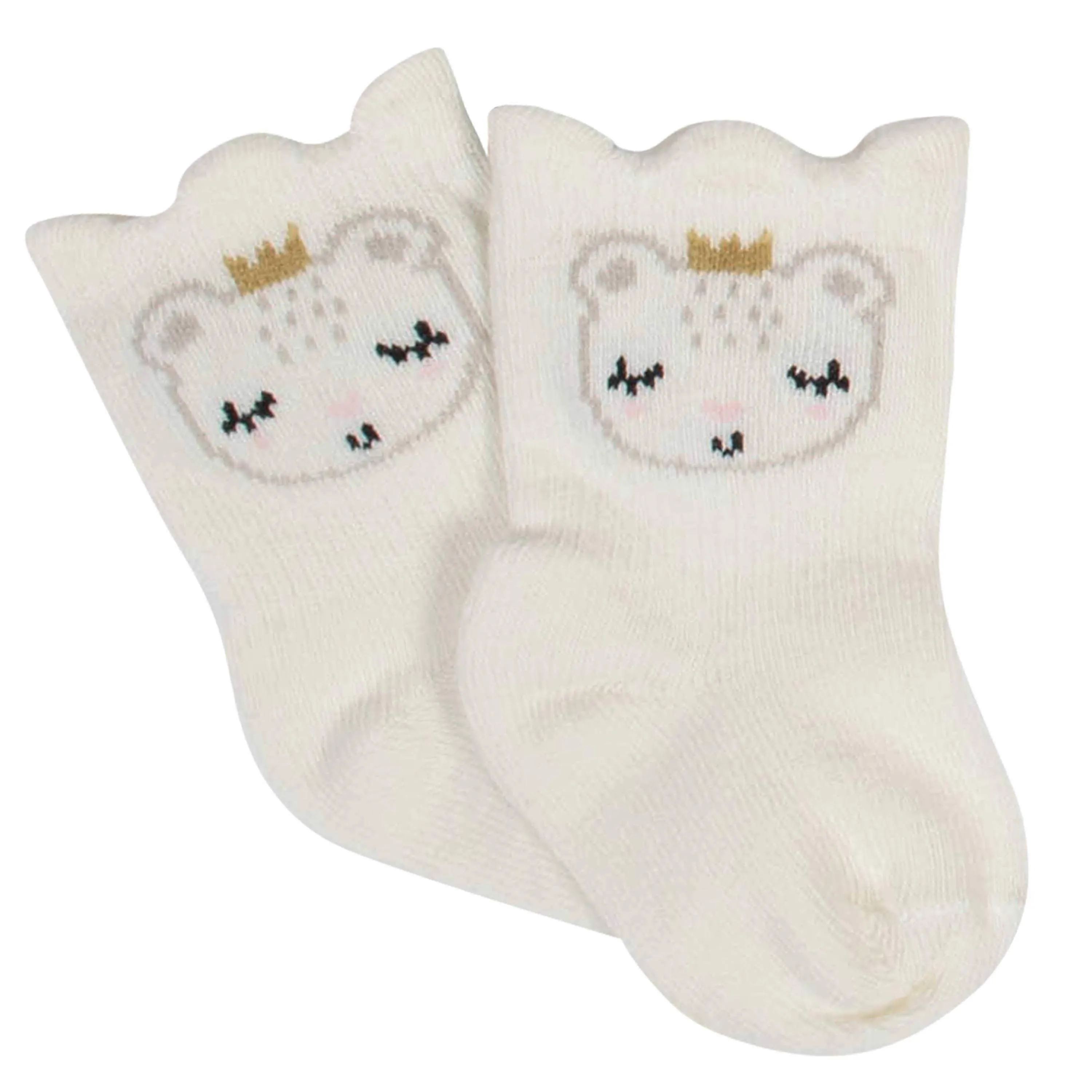 8-Pack Baby Girls' Mary Jane Wiggle-Proof® Jersey Crew Socks