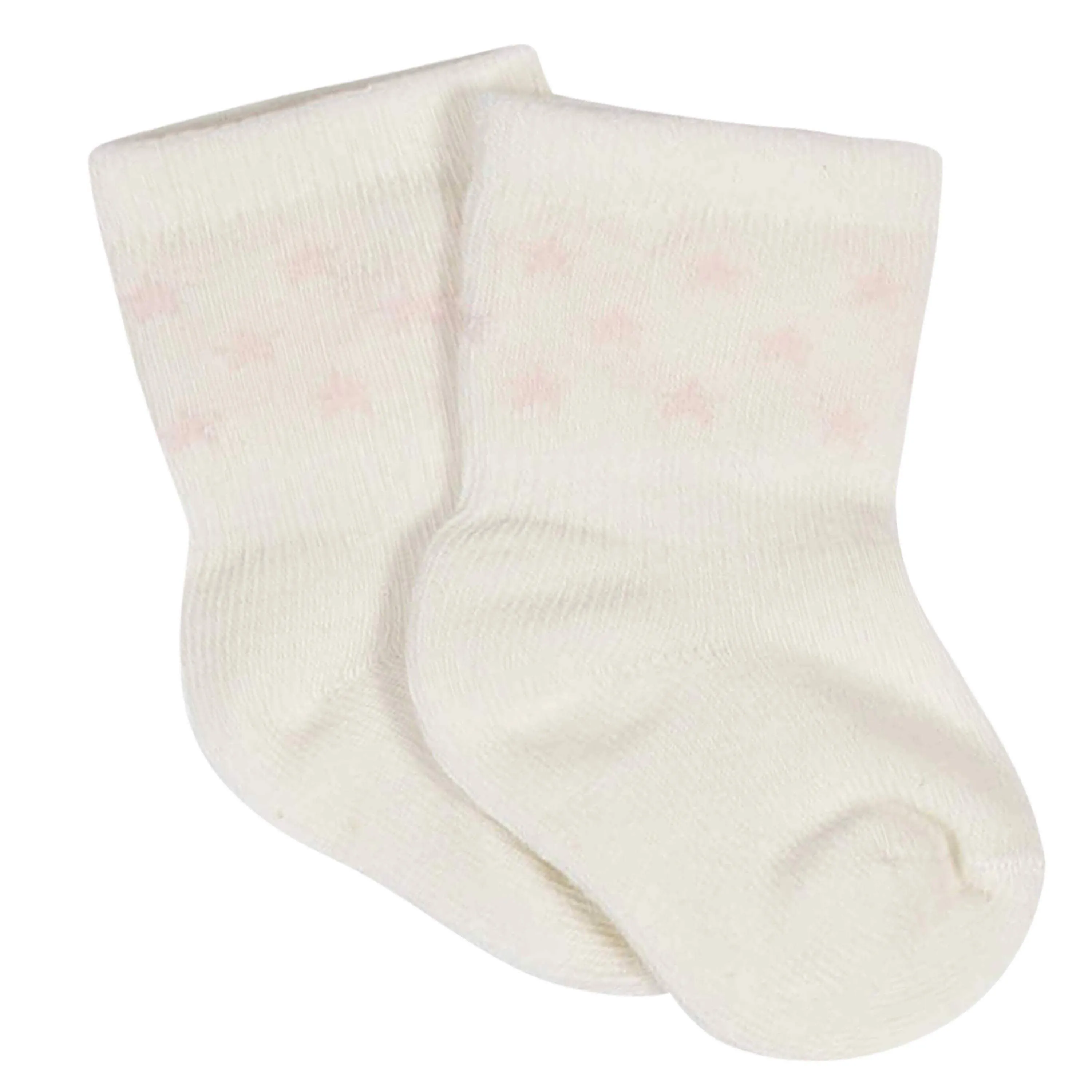 8-Pack Baby Girls' Mary Jane Wiggle-Proof® Jersey Crew Socks