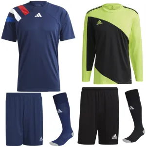 ADIDAS FORTORE 23 KIT BUNDLE NAVY RED WHITE ROYAL