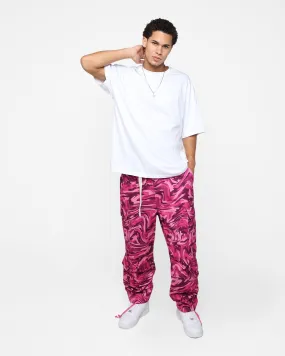 Advisory Board Crystals Abc. 123. Warped Camo Pants Rubellite Pink