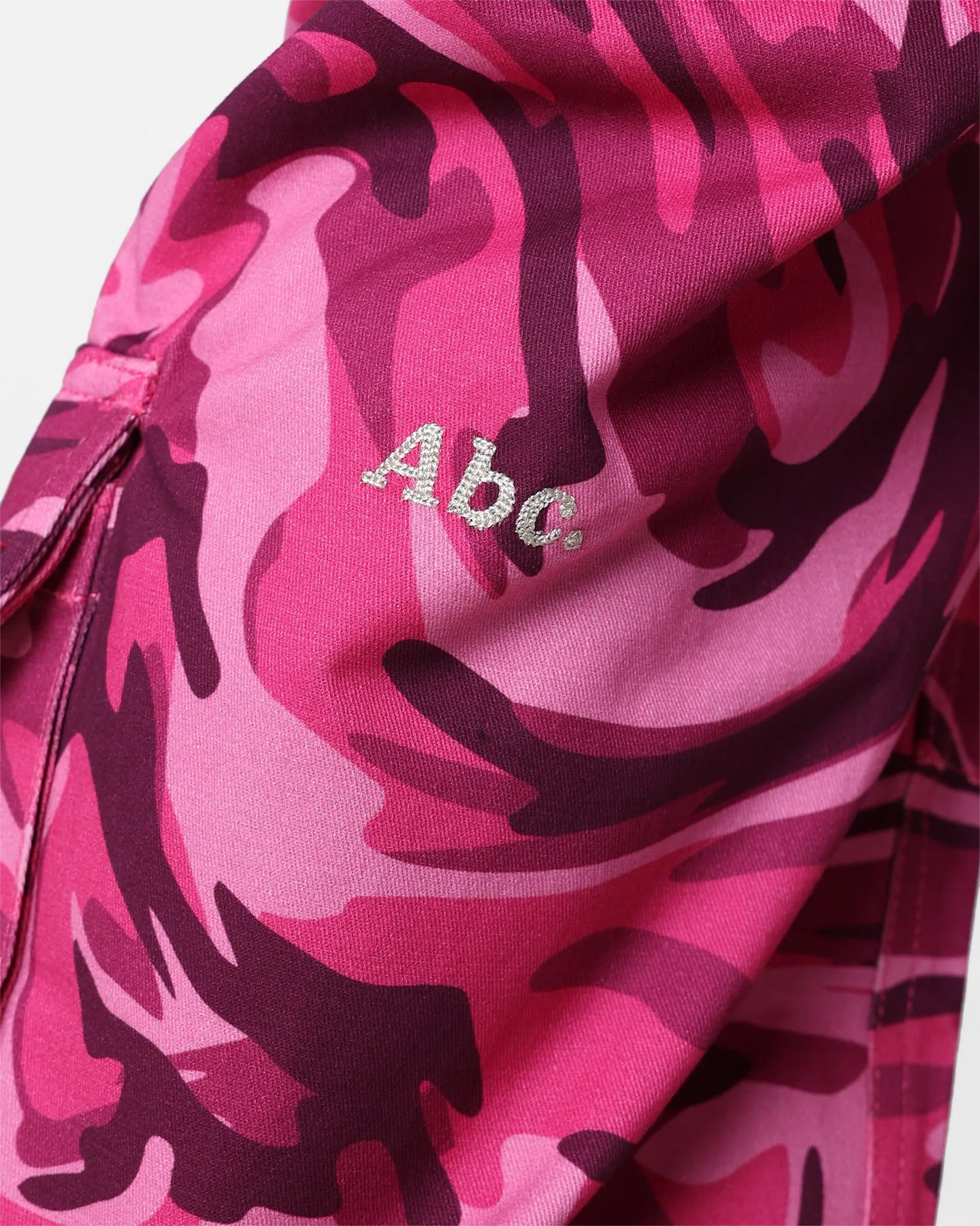 Advisory Board Crystals Abc. 123. Warped Camo Pants Rubellite Pink