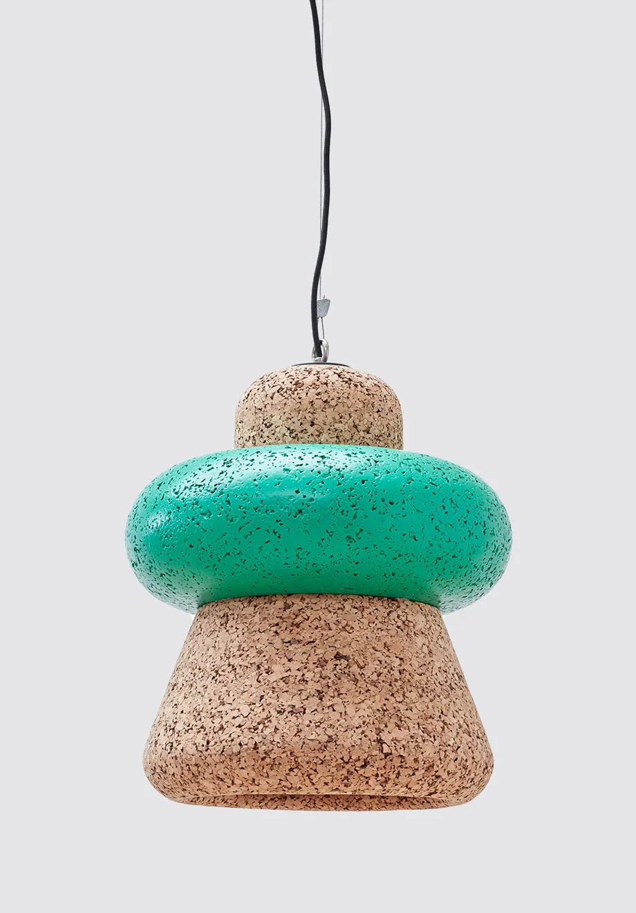 African Cork Pendant | Shape 6