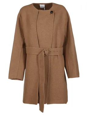 Agnona Cape Overlay Coat