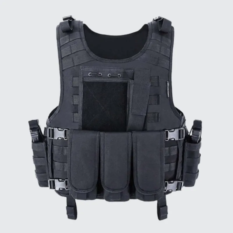 Airsoft Tactical Vest Black