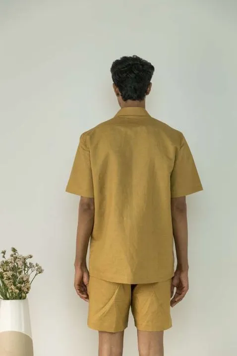 Almond Yellow Shacket