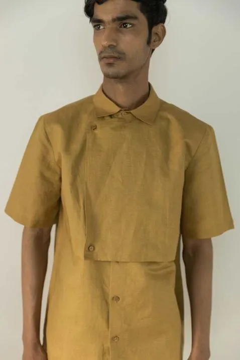 Almond Yellow Shacket