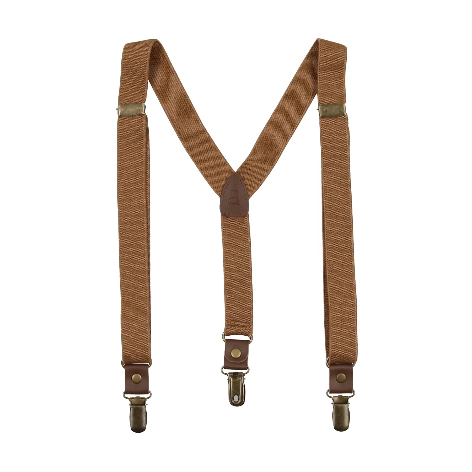 Analogie By Lil Legs Suspenders Camel