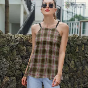 Anderson Dress Tartan Loose Halter Neck Camisole