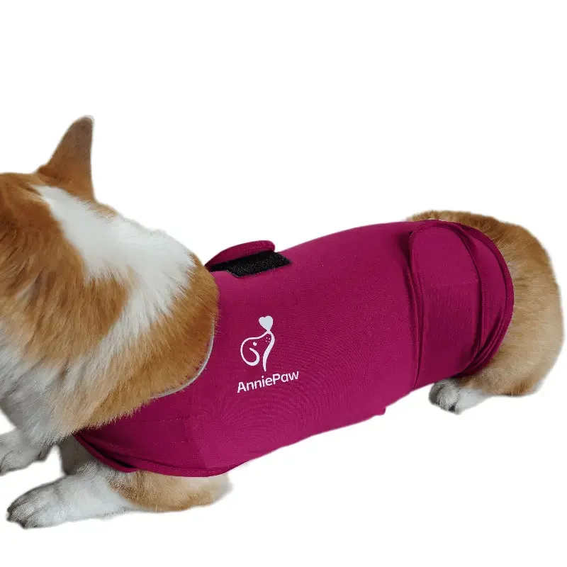 AnniePaw Nurture Anti-anxiety Stress Calming Embrace Thunder Shirts for Dogs Cats