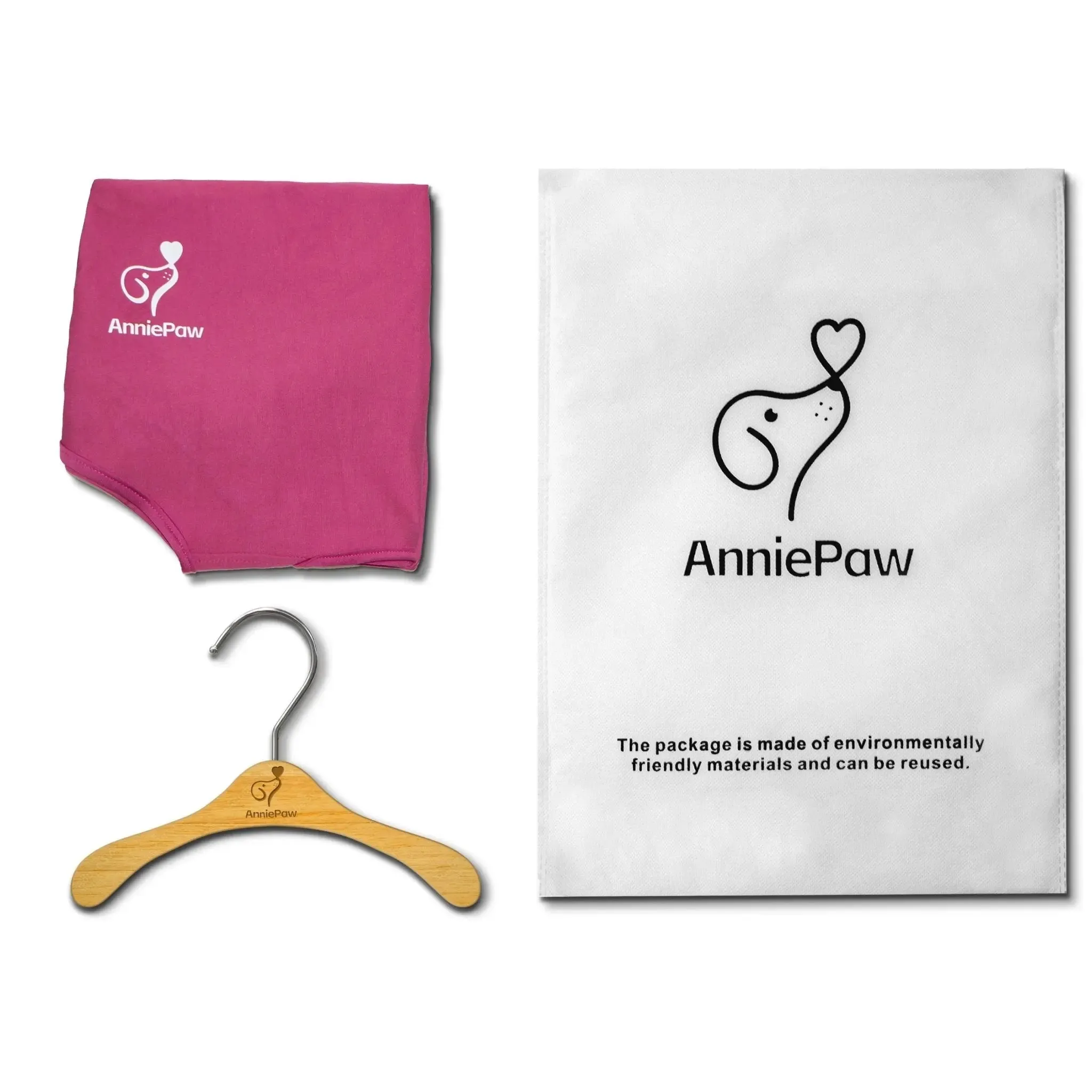 AnniePaw Nurture Anti-anxiety Stress Calming Embrace Thunder Shirts for Dogs Cats