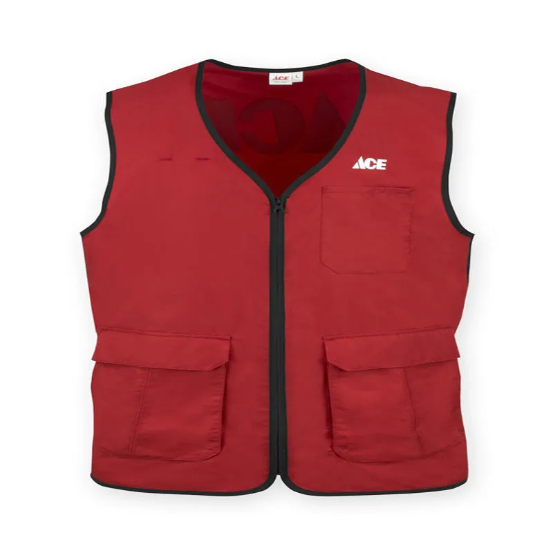 Artcraft No Snag 2XL Sizes Men's Sleeveless V-Neck Red Vest