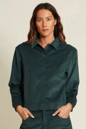 Astan Shirt Dark Green Suite13