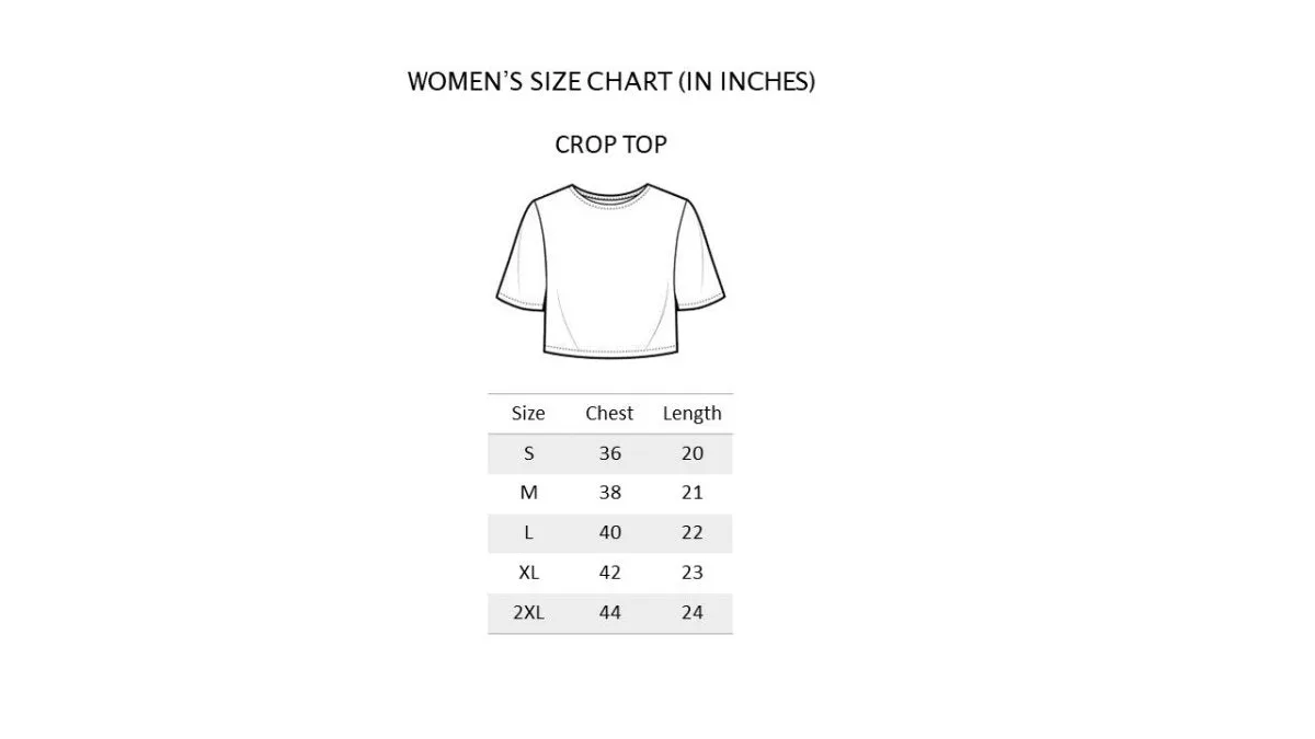 Aurora Waves Women's Organic Cotton Crop Top