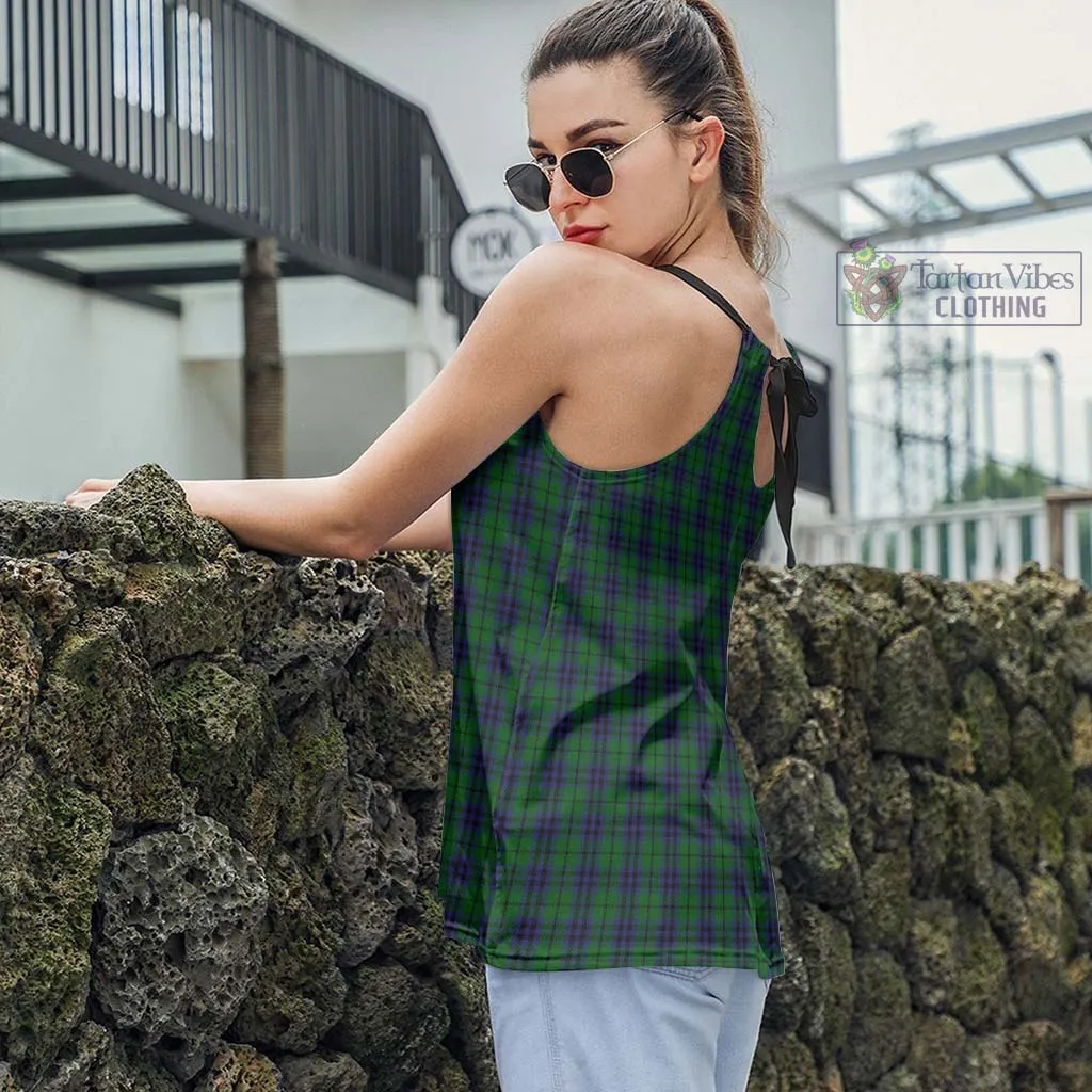 Austin Tartan Loose Halter Neck Camisole