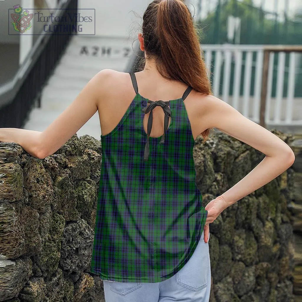 Austin Tartan Loose Halter Neck Camisole