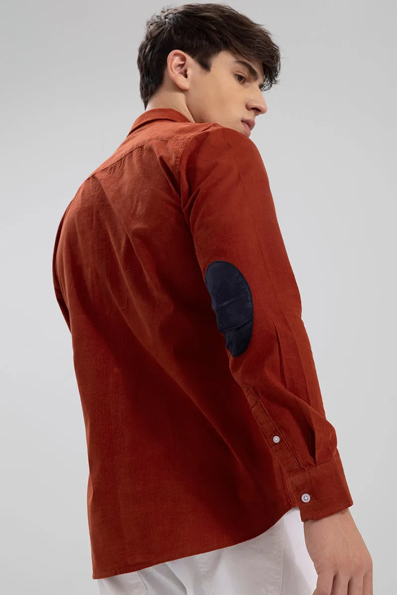 Authentic Red Corduroy Shirt