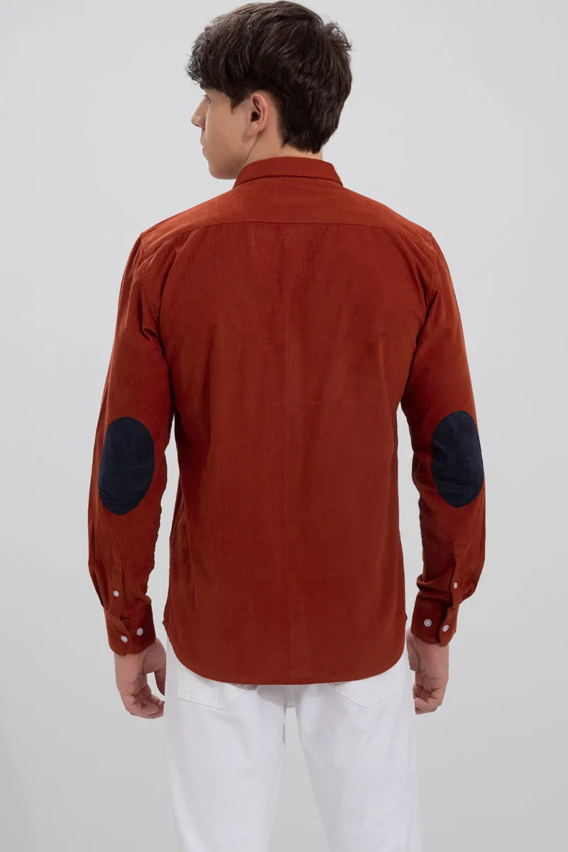 Authentic Red Corduroy Shirt