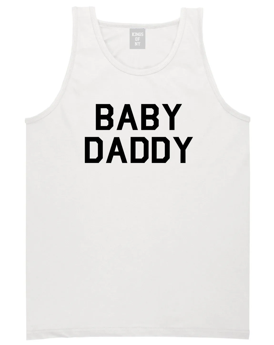 Baby Daddy Funny Fathers Day Mens Tank Top Shirt