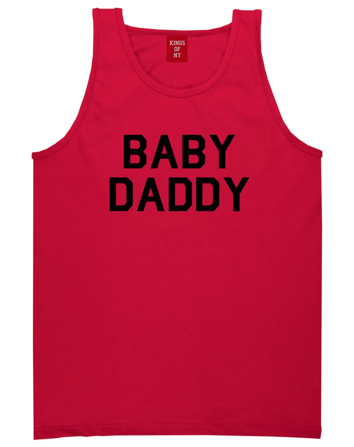 Baby Daddy Funny Fathers Day Mens Tank Top Shirt