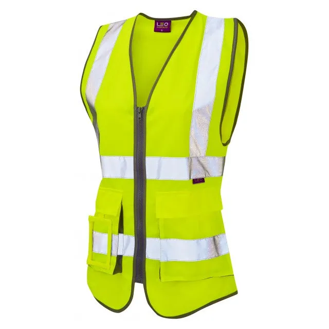 BAM Nuttall Womens Hi Vis Superior Waistcoat