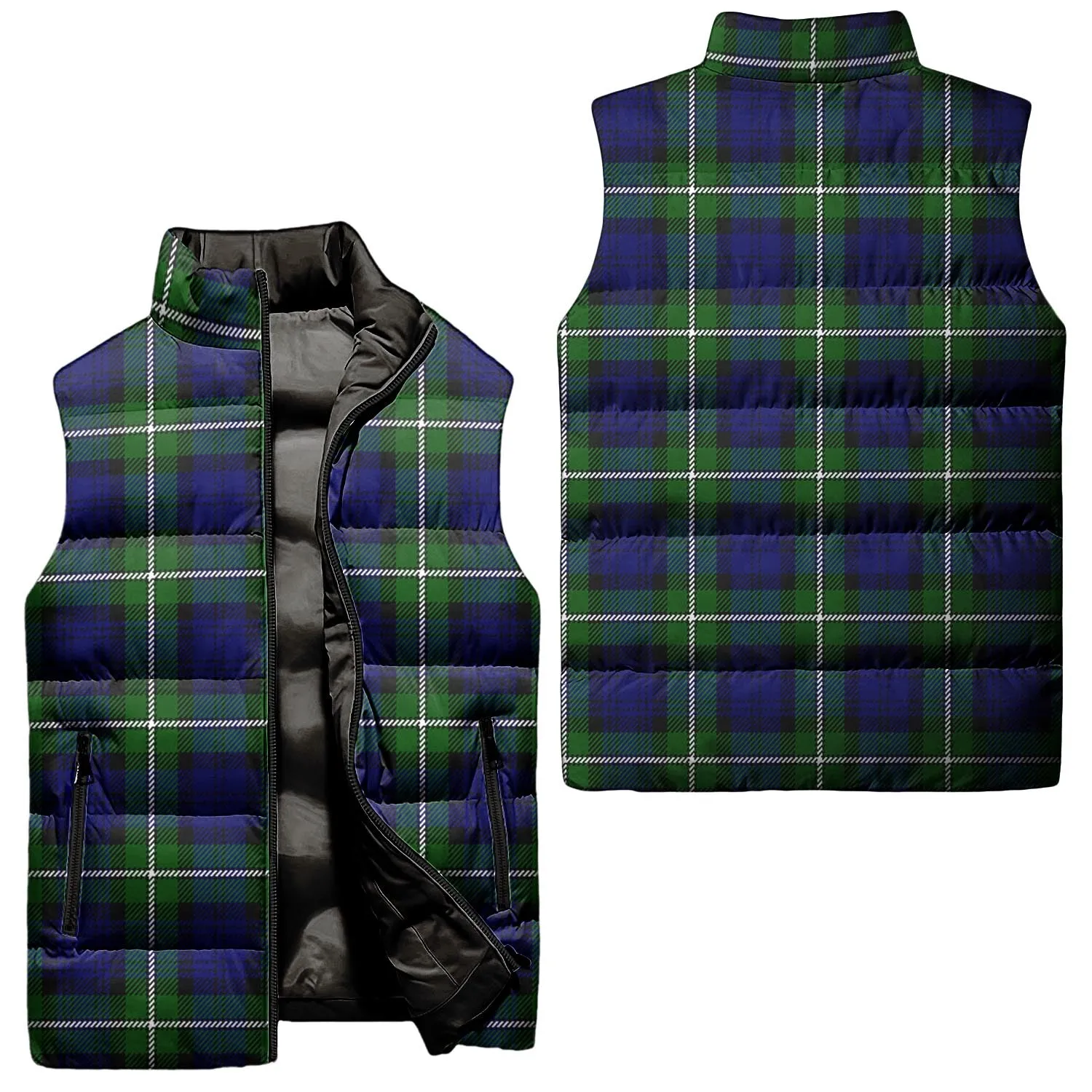 Bannerman Tartan Sleeveless Puffer Jacket