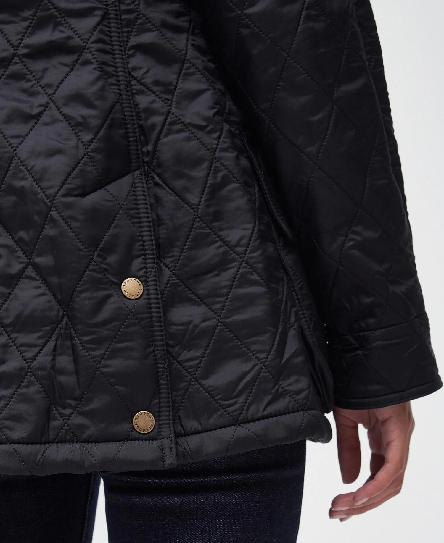 Barbour Beadnell Polarquilt Jacket - Black