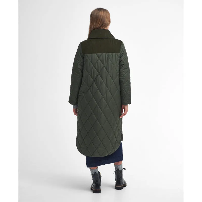 Barbour Malton Quilt Ladies Jacket - Olive/Ancient