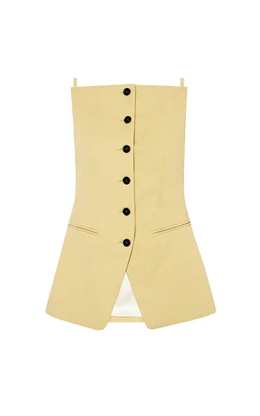 Beatrice B Hi Vest in Pear