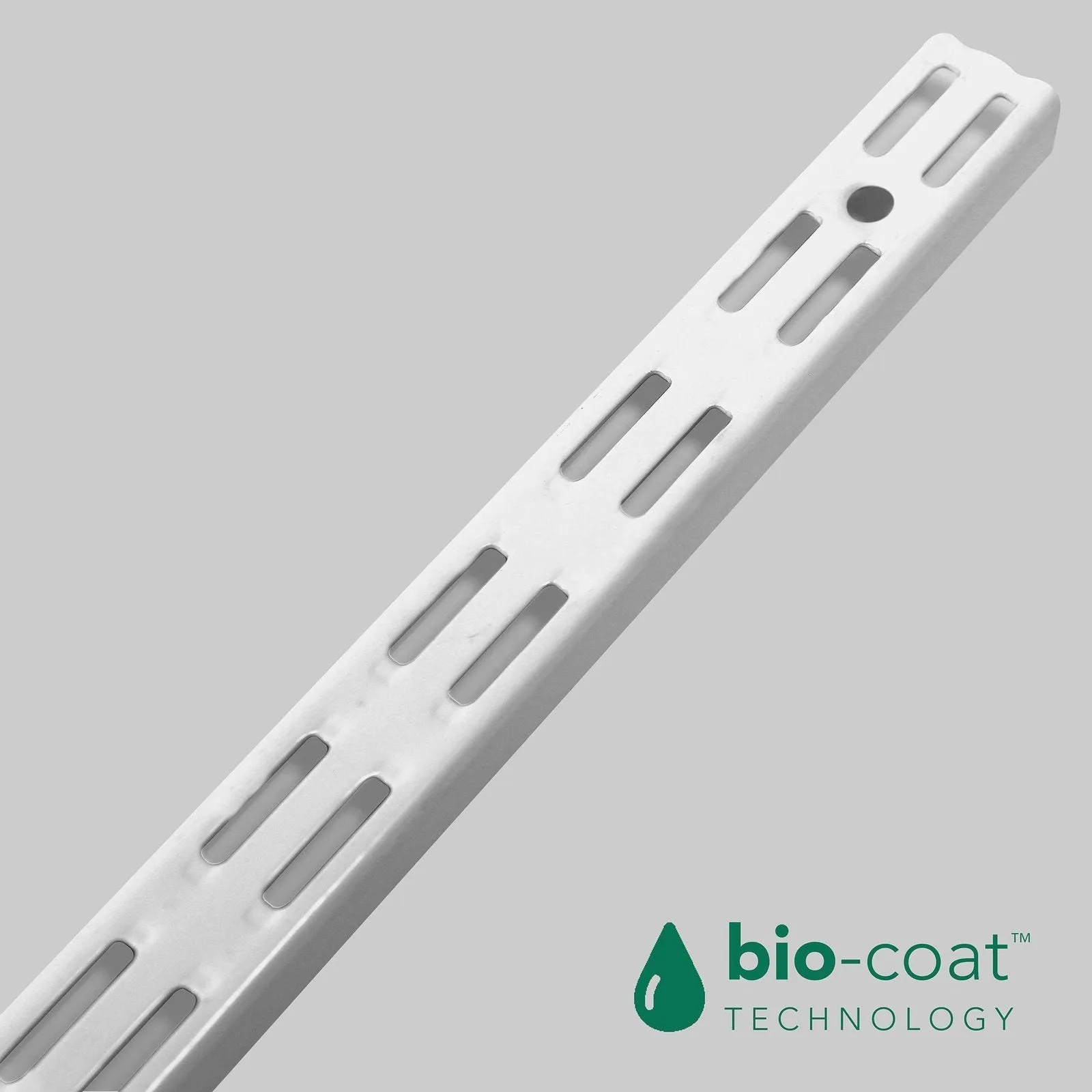 Bio-Coat Antibacterial Twin Slot Upright - 2 Pack