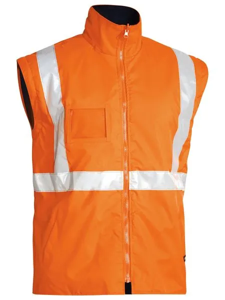 Bisley Taped 5 In 1 Rain Jacket -(BK6975)