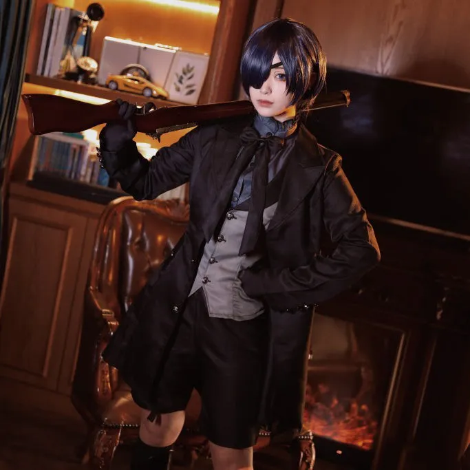 Black Butler Ciel Phantomhive Cosplay Costume