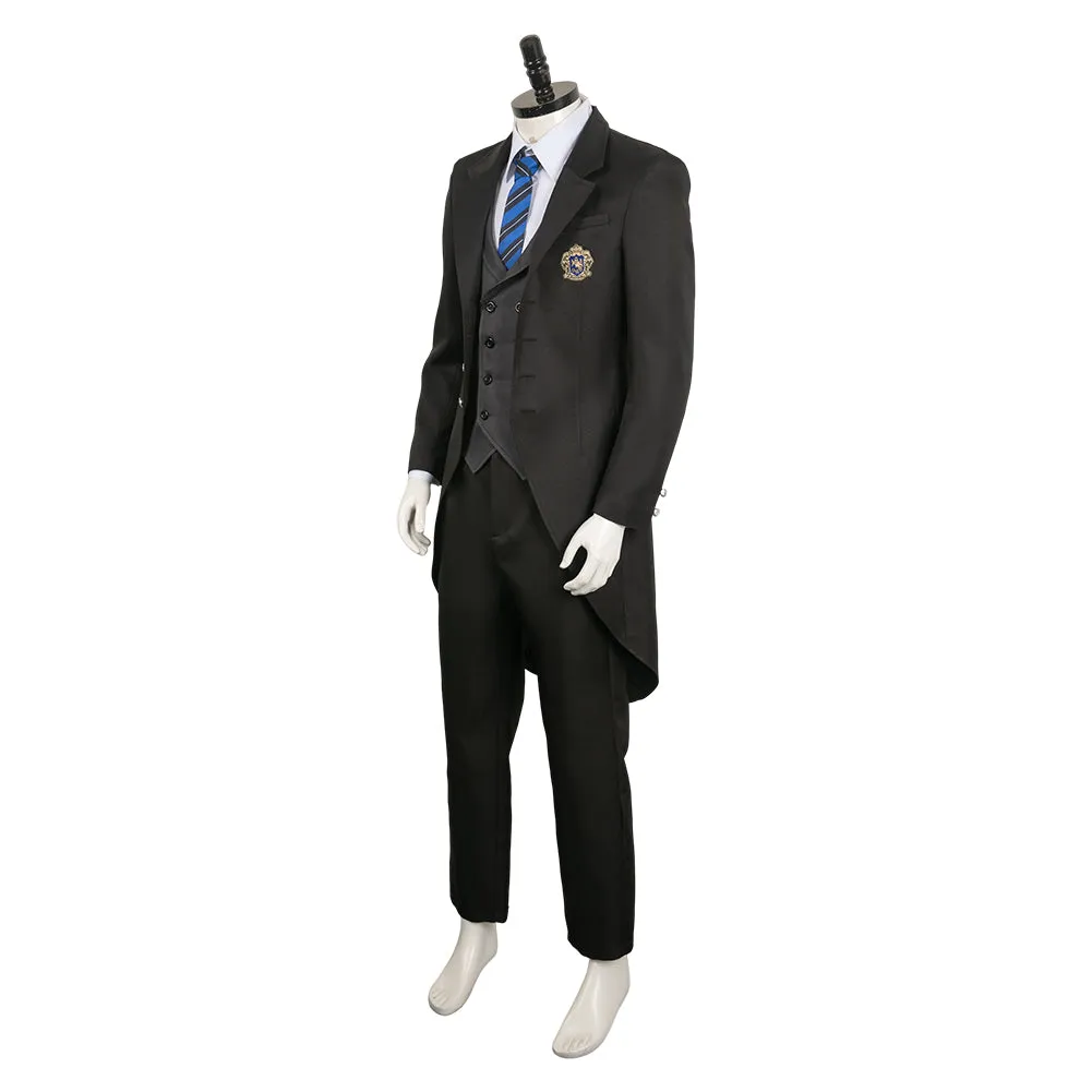 Black Butler Season 4: Public School Arc Ciel Phantomhive Black Uniform Party Carnival Halloween Cosplay Costume