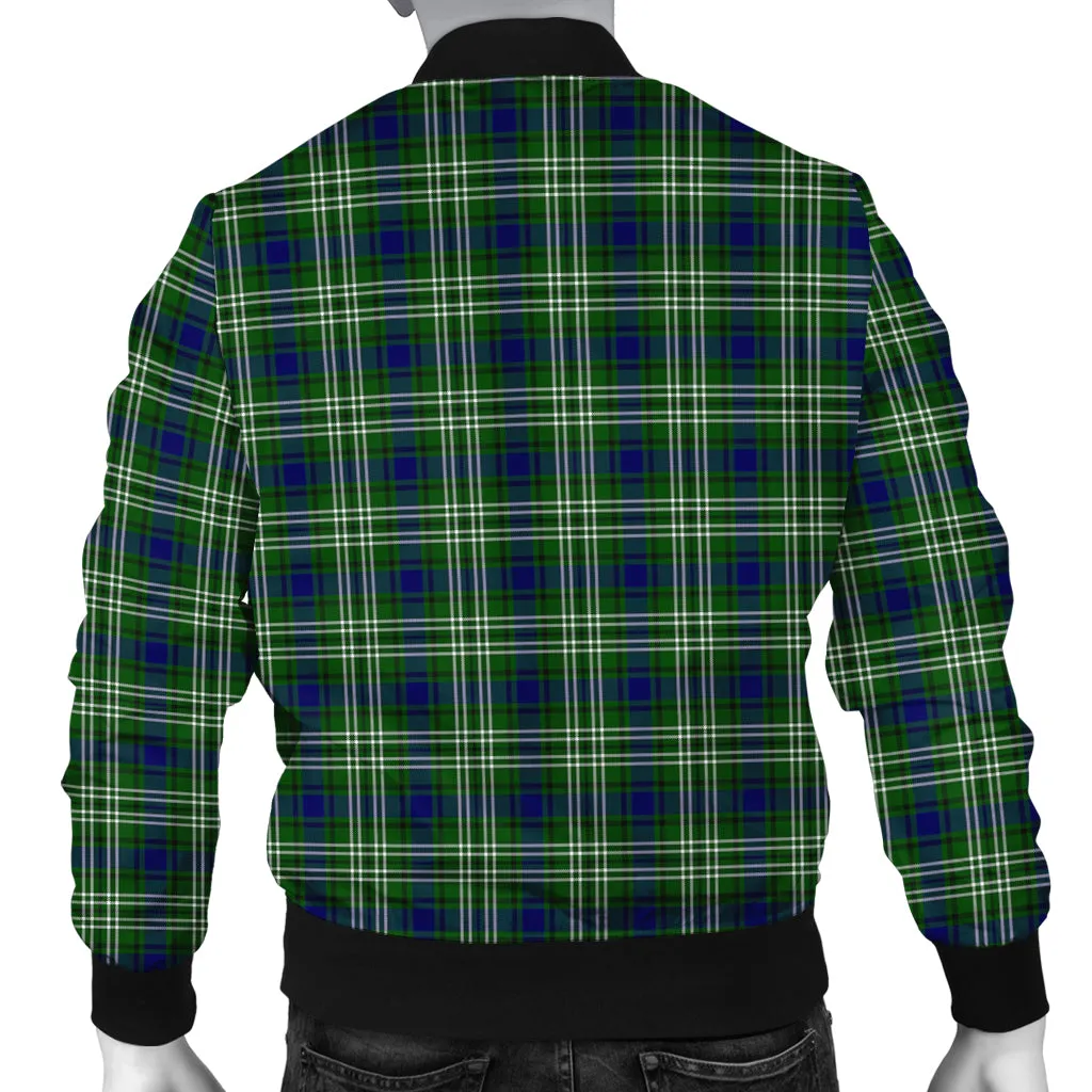 Blackadder Tartan Bomber Jacket with Family Crest