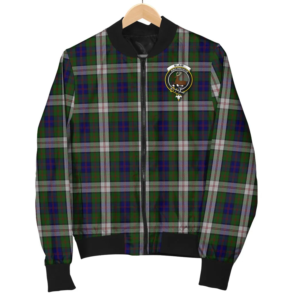 Blair Dress Tartan Bomber Jacket with Family Crest