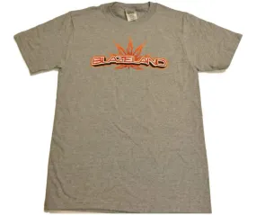 Blazeland Gray Marijuana Leaf Cannabis Weed Pot Stoner Short Sleeve T-Shirt