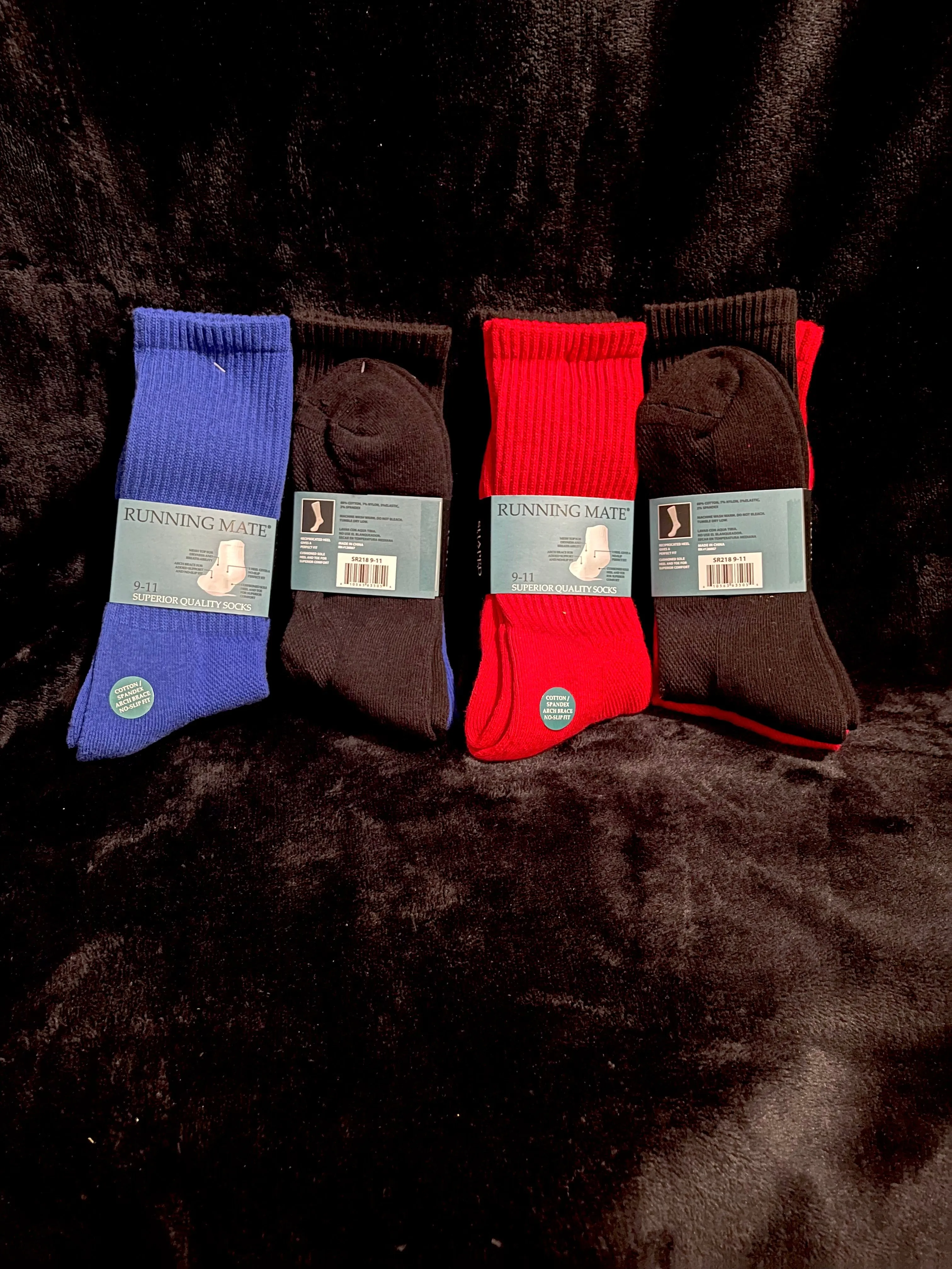 Blue Crew Socks Double Pack