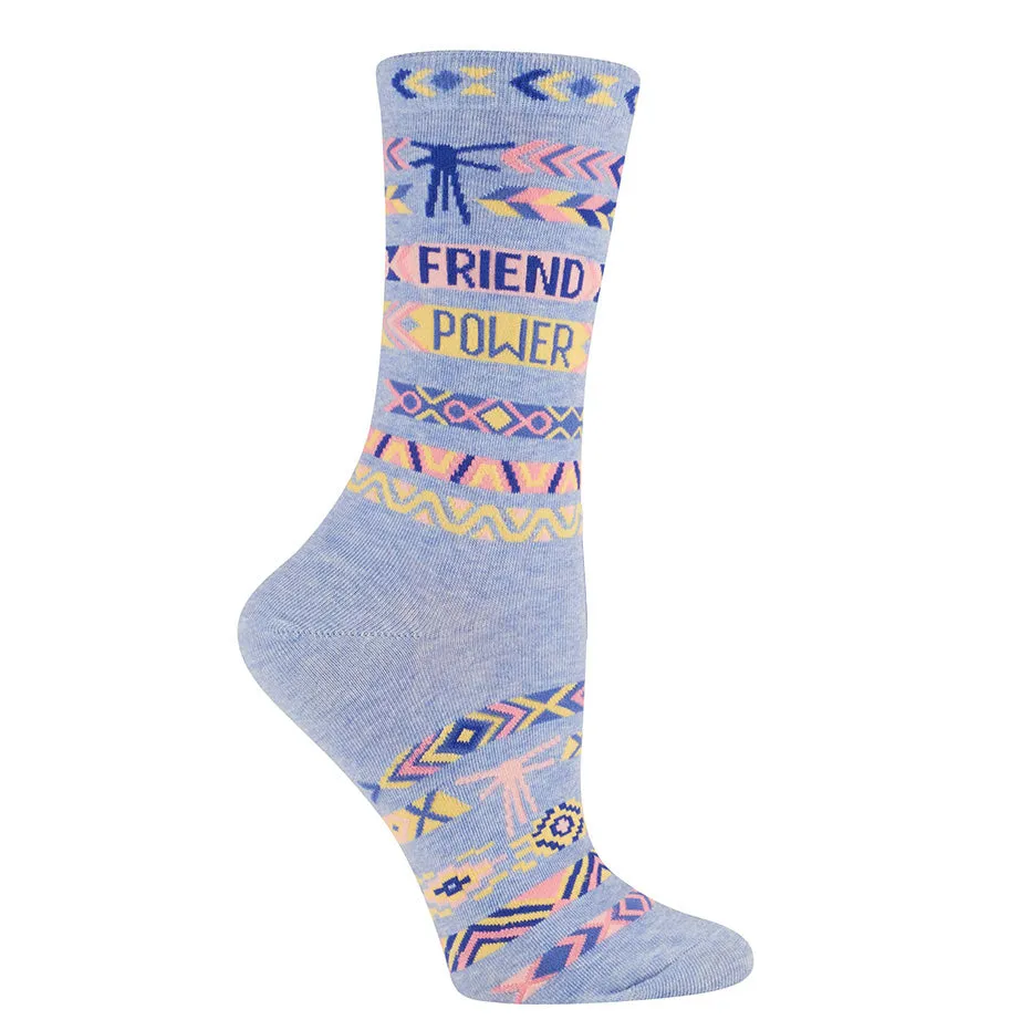 BlueQ Women's Crew Socks