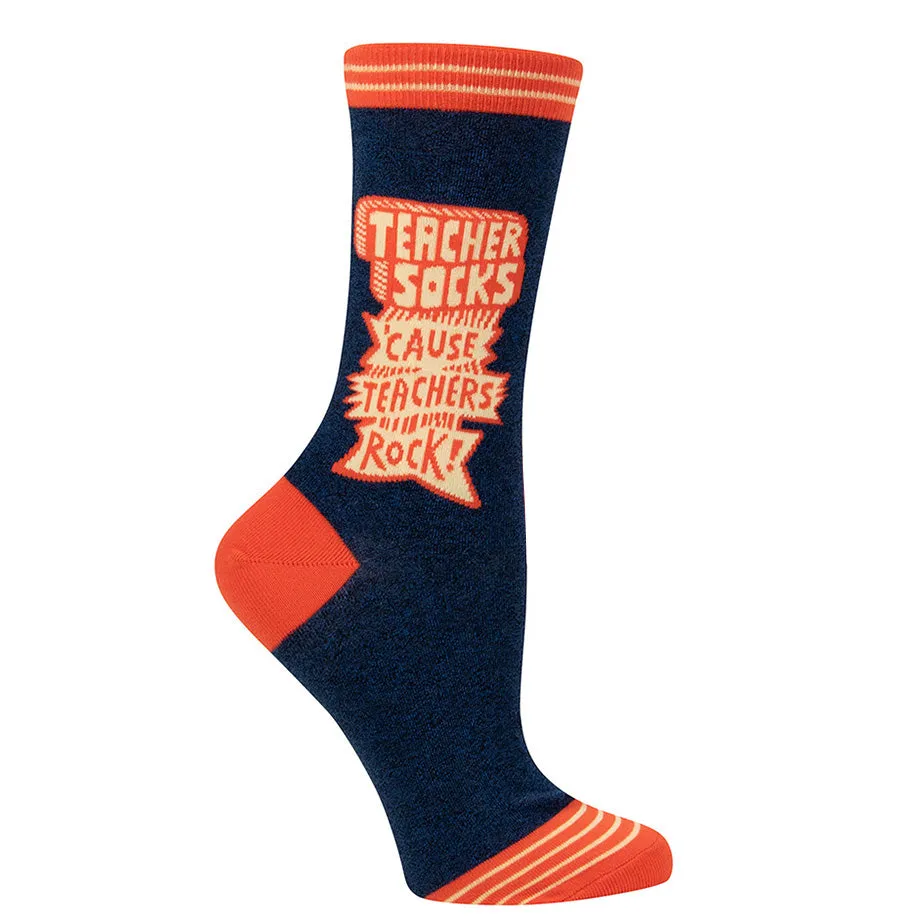 BlueQ Women's Crew Socks