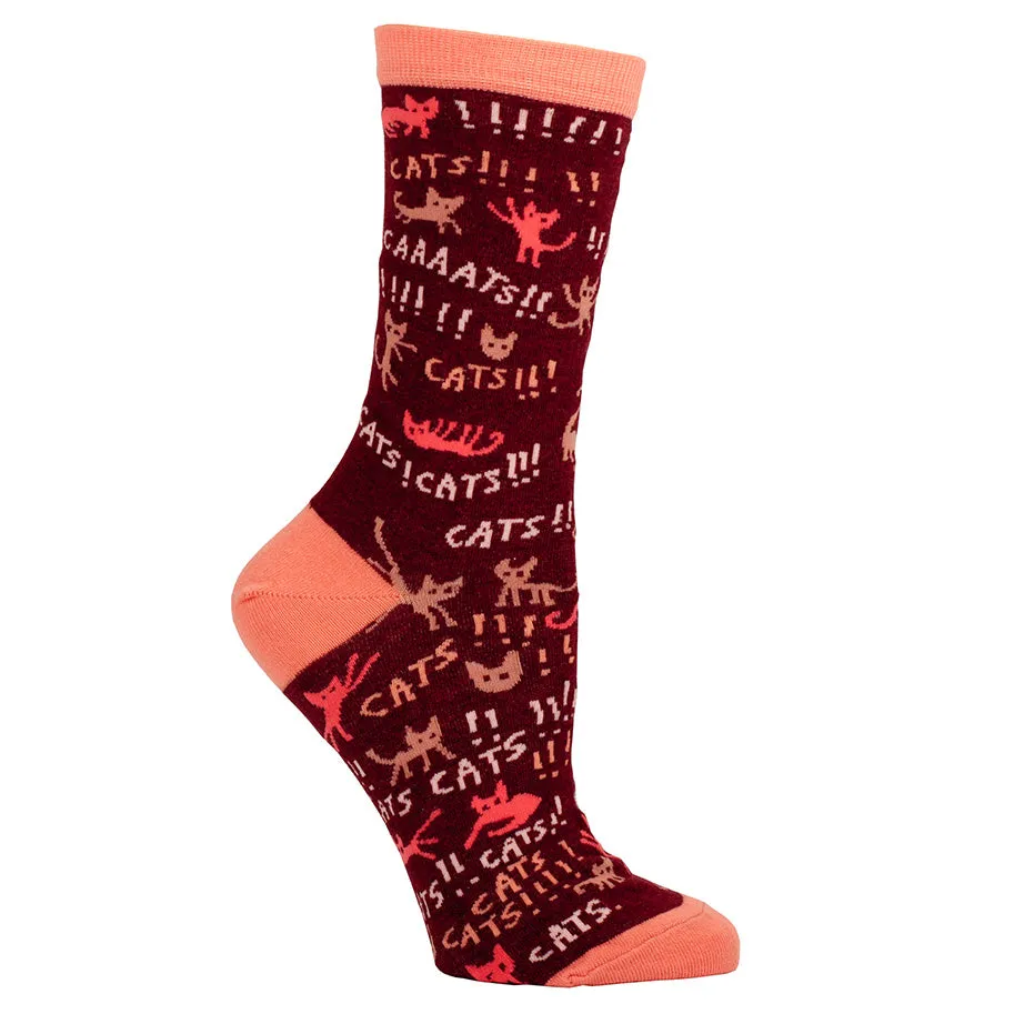 BlueQ Women's Crew Socks