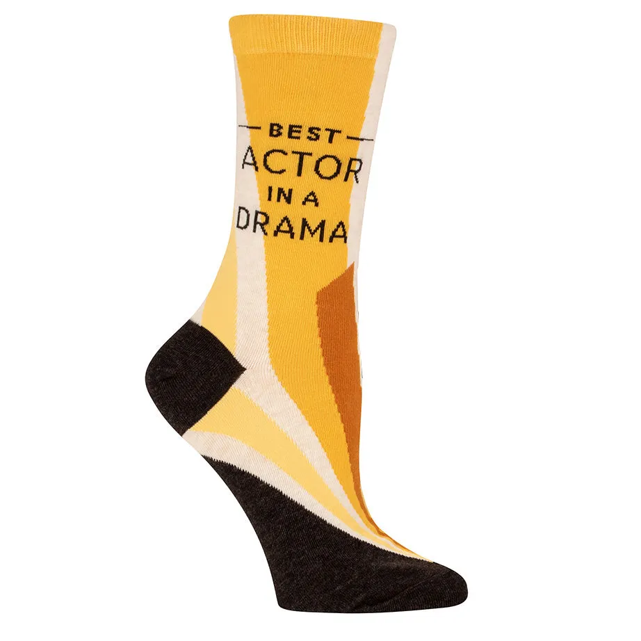 BlueQ Women's Crew Socks