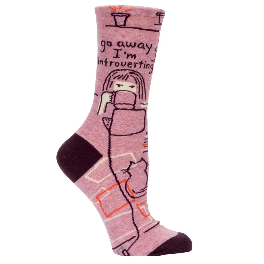 BlueQ Women's Crew Socks