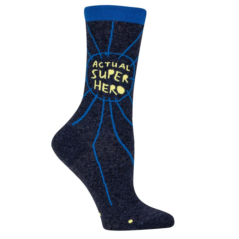 BlueQ Women's Crew Socks