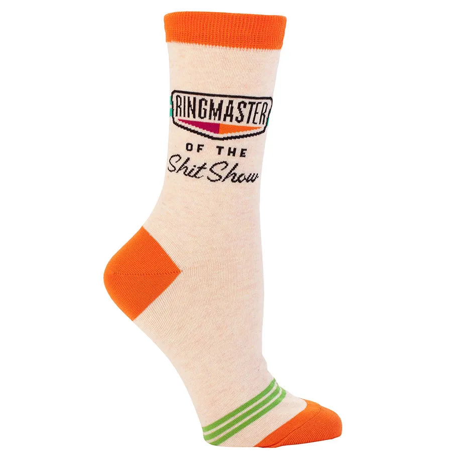 BlueQ Women's Crew Socks