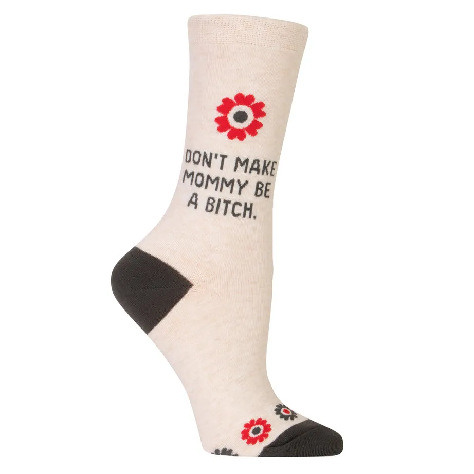 BlueQ Women's Crew Socks