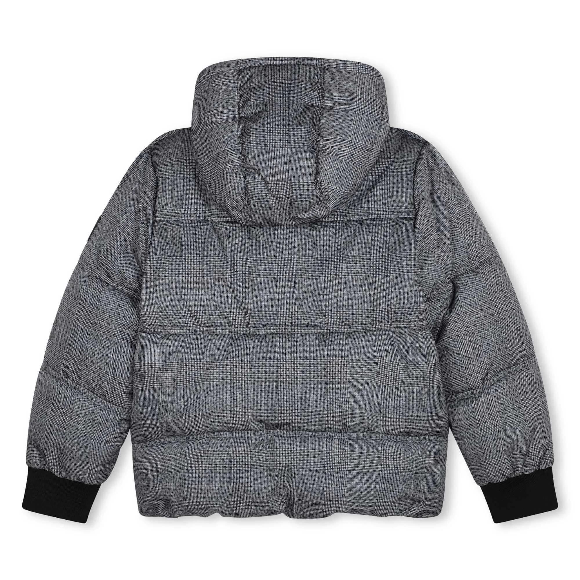 Boys Grey Puffer Jacket