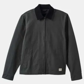 BRIXTON MECHANIC GARAGE ZIP JACKET WASHED BLACK