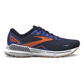 Brooks Adrenaline GTS 23 - Peacoat - Orange - Surf the Web