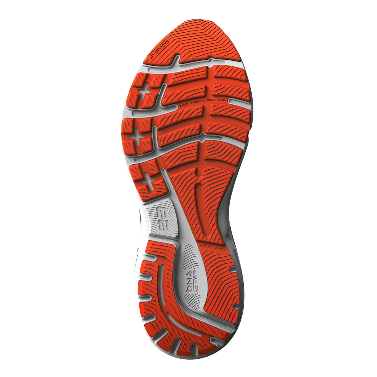 Brooks Adrenaline GTS 23 - Peacoat - Orange - Surf the Web